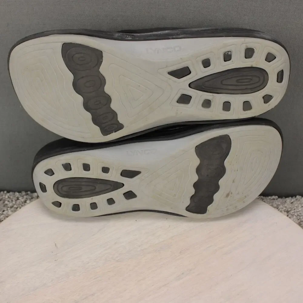 Aetrex Comfort Slide Sandals Mens 10 Black Synthetic Orthopedic